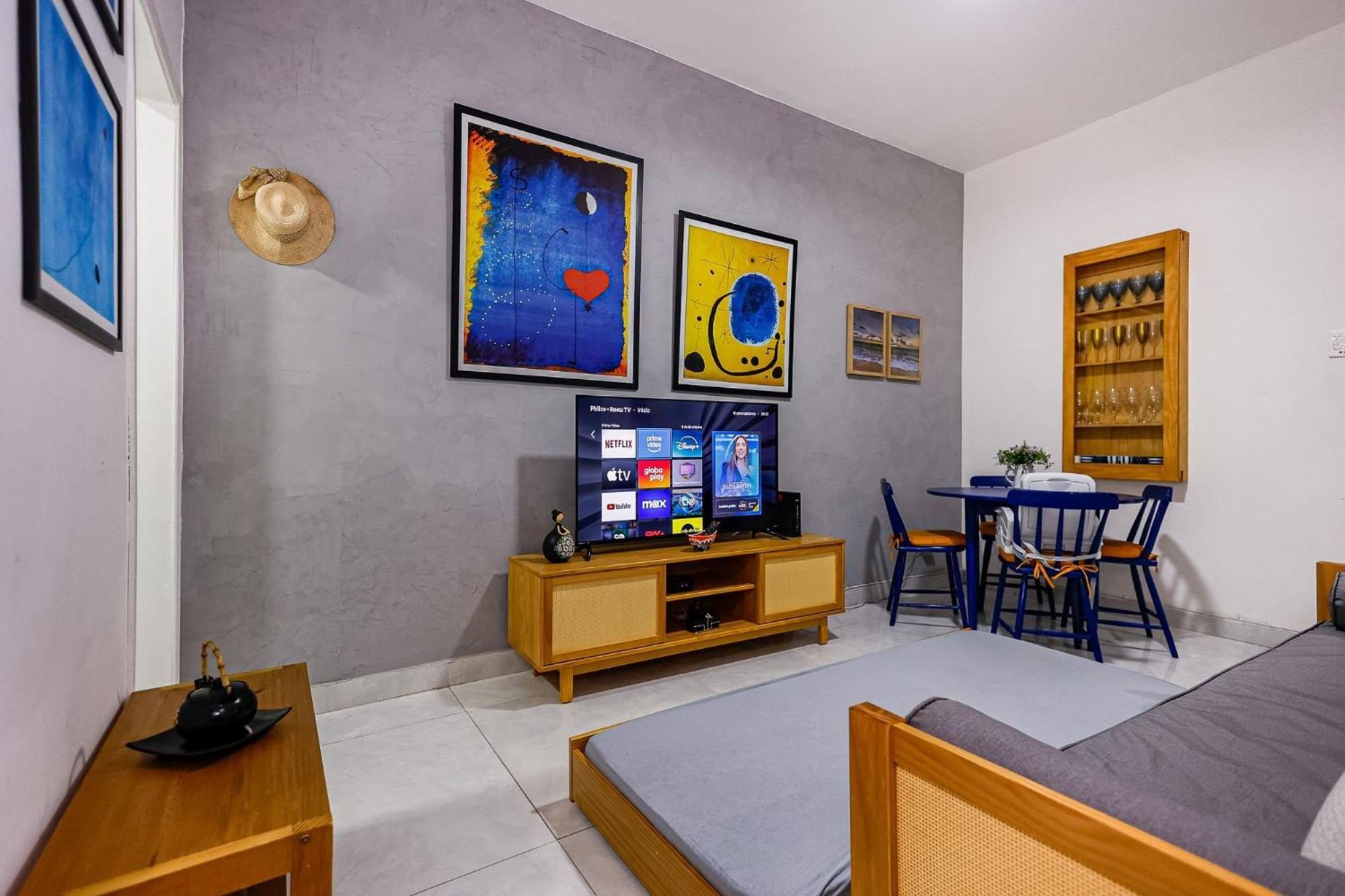 Apartamento Copa 2 - 200m Da - Wi-fi Gratis - Posto 4 Río de Janeiro